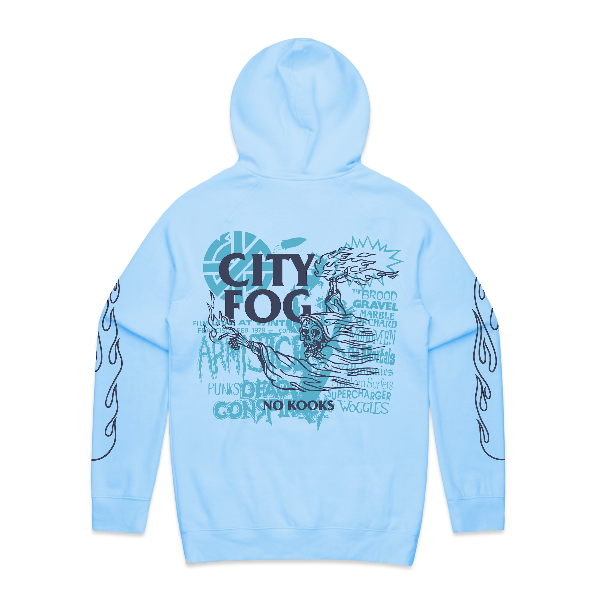 【KILL THE CITY】 Tagging Hoodie　L size Freecity LNL Wordy Wrapping Cutoff Superyumm Squids Ink Biggy